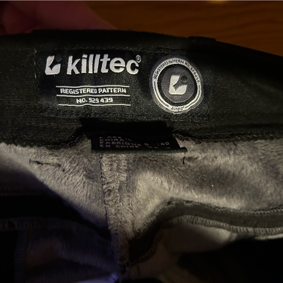 Killtec Ladies Soft Shell Trousers Ski Jilia Colourblock White Windproof Warming - Picture 2 of 5